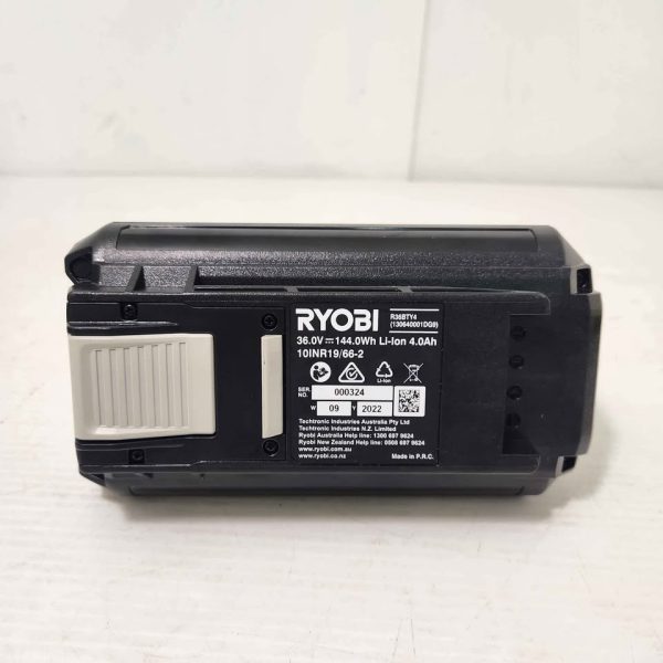 RYOBI 4.0AH BATTERY 36V #GN378096 - Image 10