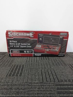 Sealed Sidchrome 38 Pce Metric & A/F Socket Set - BP378211