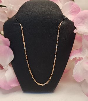 10CT Rose Gold Dainty Michael Hill link Bracelet - IP337670