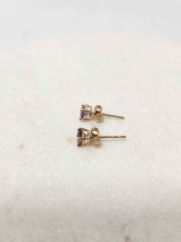9CT GOLD P EARRINGS #GN371840 - Image 7