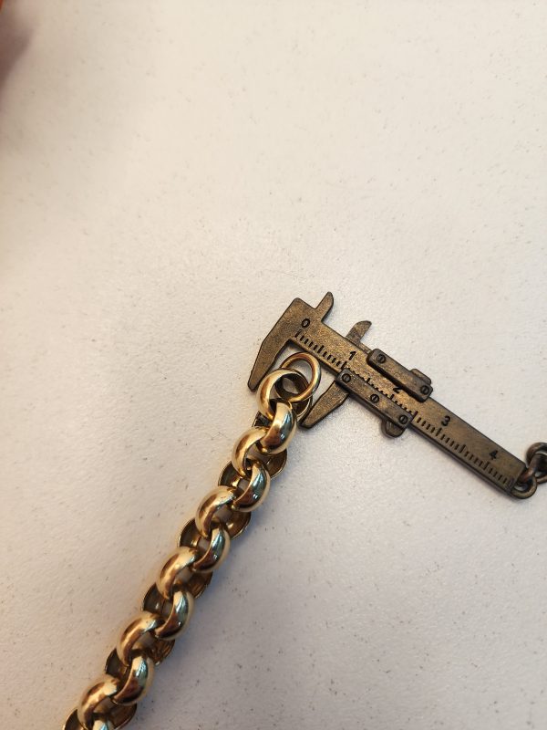 Ladies 10CT Belcher Bracelet - IP349792 - Image 2