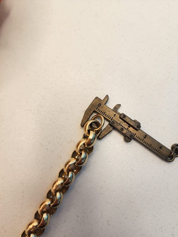 Ladies 10CT Belcher Bracelet - IP349792 - Image 9