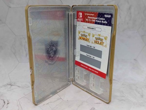 Nintendo Pokemon Scarlet & Violet Dual Pack Steelbook Edition Video Game - BP376404 - Image 5