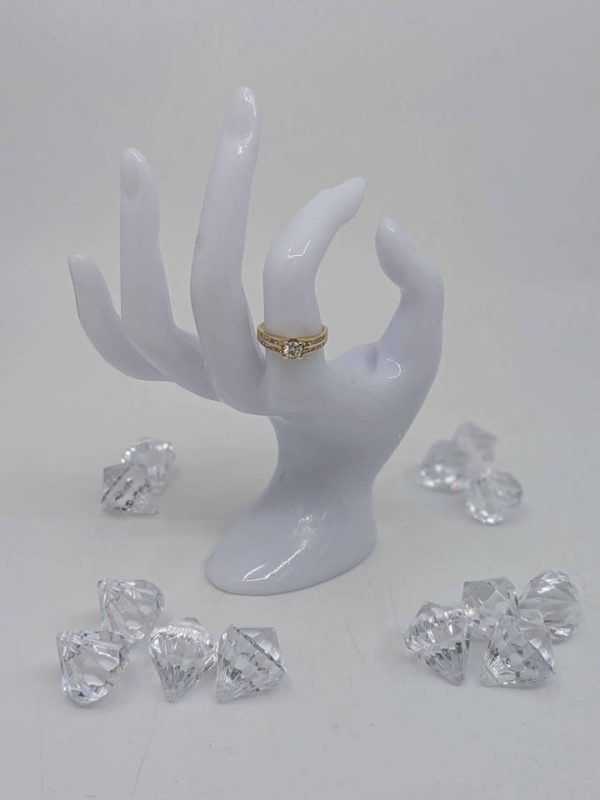Ladies 14ct Gold Diamond Set Ring - BL340533 - Image 6