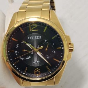 MENS GOLD CITIZEN WATCH #GN353050