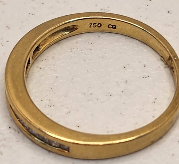 18CT Yellow Gold and Diamond Ring - IP335440 - Image 10