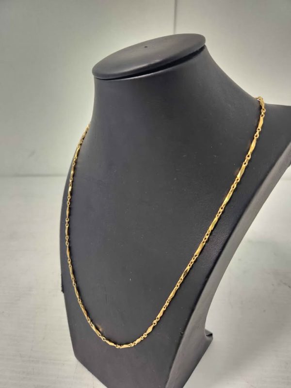 20CT YELLOW GOLD CHAIN (55CM) #GN376532 - Image 8