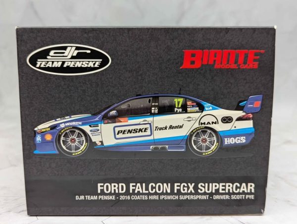 Biante 1/18 Team Penske Ford Falcon FGX Supercar Model 2016 - BP375548 - Image 8