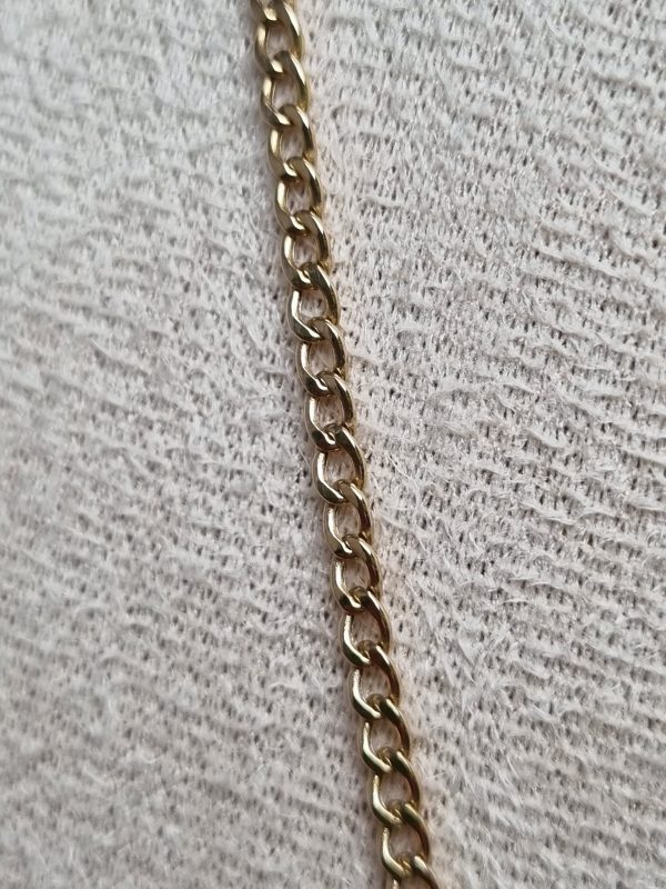 10ct Yellow Gold Curb Link Chain TW374271 - Image 14