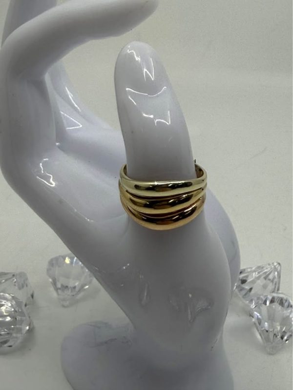 Ladies 9ct Gold Multi-Coloured Ring - BL366716 - Image 5