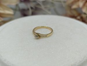 Ladies 18CT Yellow Gold Diamond Solitaire Ring (3.5gms)*REDUCED PRICE* - BP317163