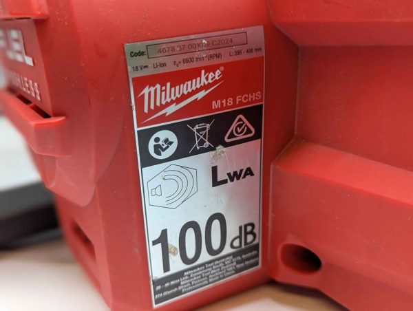 Milwaukee 18V 406mm Chainsaw Skin-Only (M18FCHS) - BP376551 - Image 5