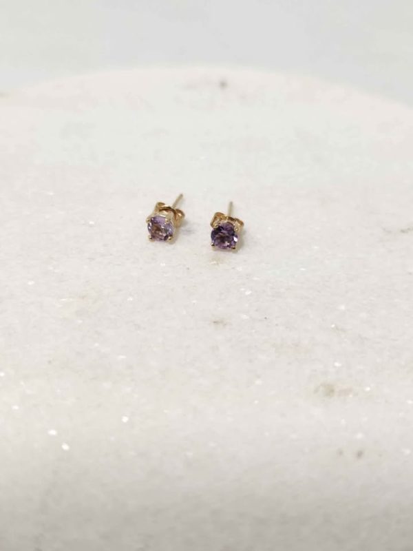 9CT GOLD P EARRINGS #GN371840 - Image 6