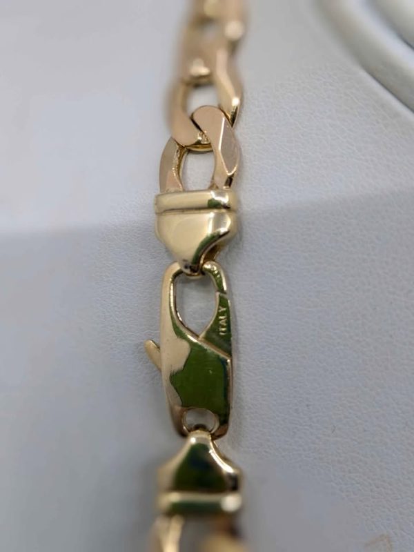 Men's 9ct Gold Curb Chain - BL376868 - Image 6