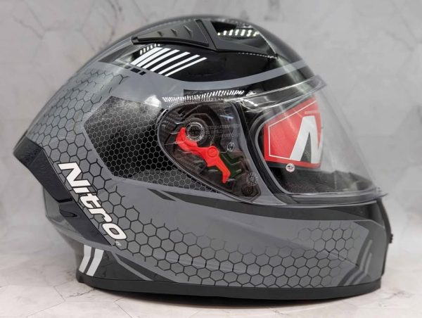 Nitro Motorcycle Helmet (N501 - Size M) - BP378803 - Image 3