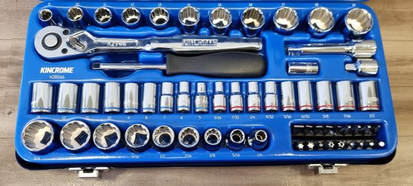 Kincrome 61 Piece ¼” and 3/8” Drive Metric Socket Set TW380195 - Image 3