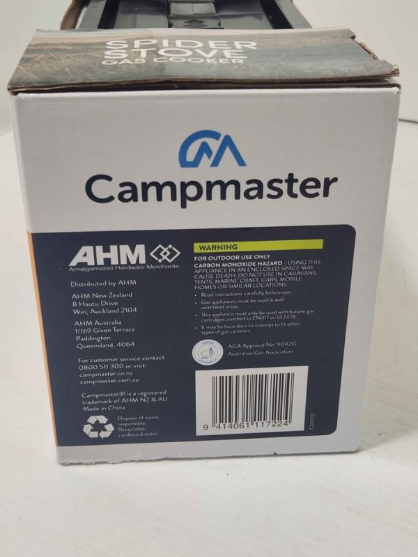 CAMPMASTER CAMP STOVE IN BOX #GN378362 - Image 2