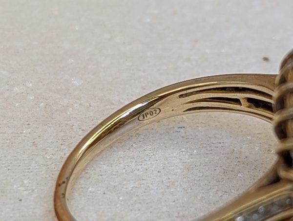 Lady's 9CT Yellow Gold Diamond Dress Ring (4.6gms) - BP305792 - Image 7