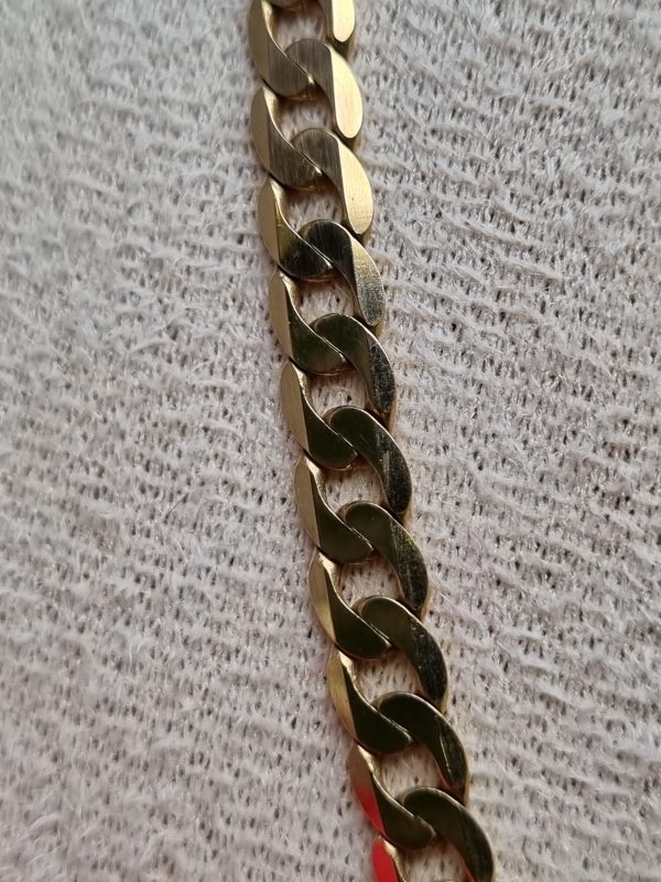 9ct Yellow Gold Curb Link Chain TW371530 - Image 2