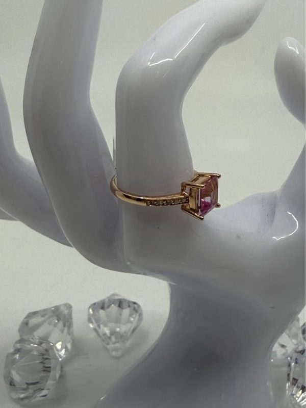 Ladies 18ct Rose Gold Ring - BL356761 - Image 3
