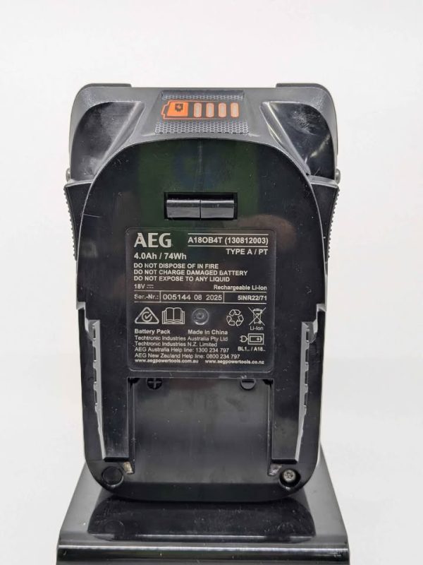 AEG 18v Force Tabless 4AH Battery - BL378141 - Image 6