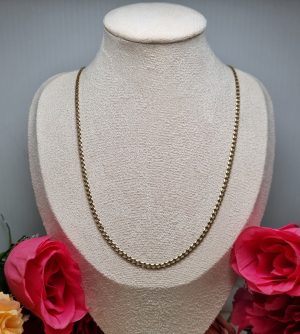 9ct Yellow Gold Curb Link Chain TW348719