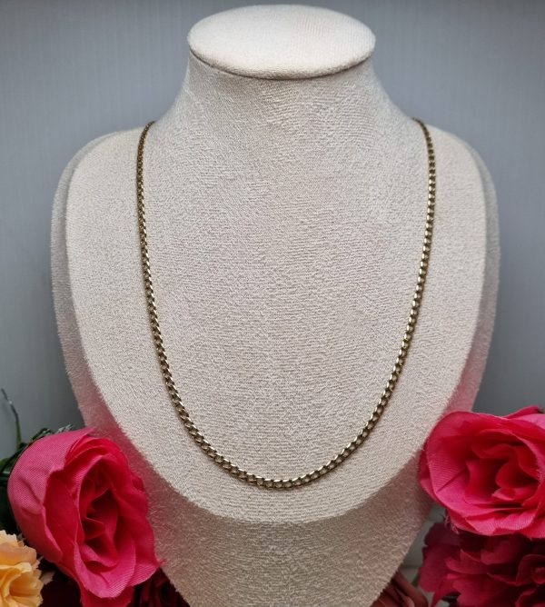 9ct Yellow Gold Curb Link Chain TW348719 - Image 5
