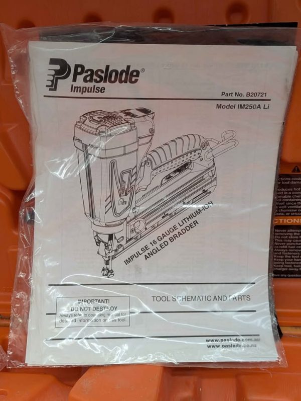 Paslode TrimMaster 16A Nailer - BP363722 - Image 10