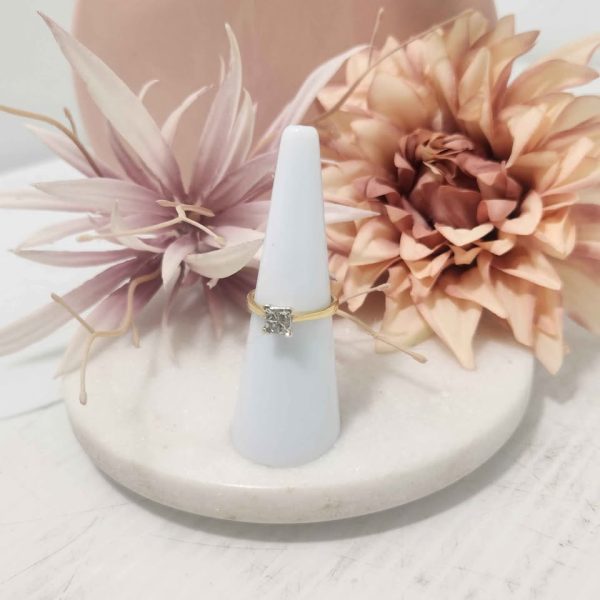 LADIES 18CT YELLOW GOLD RING - GN347504 - Image 3