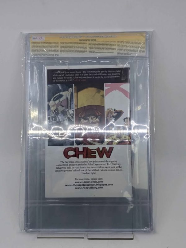 The Art of Chew Signed Comic Graded - BL348950 - Image 6
