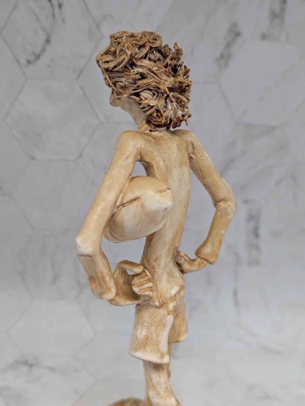 Vintage Italian Man With A Football Sculpture By Dino Benchini - BP379946 - Image 7