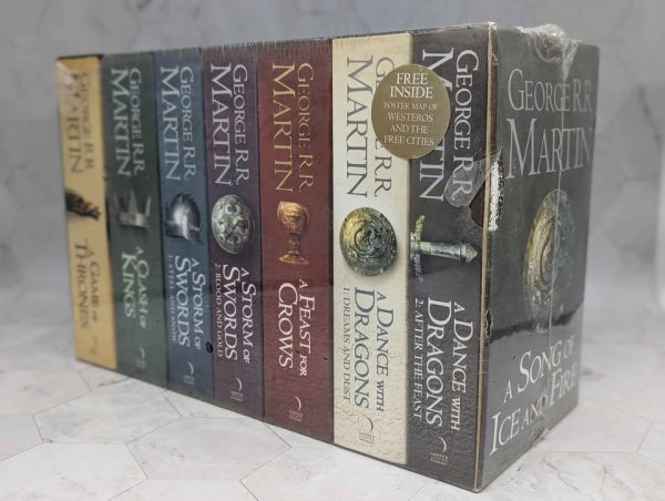 Sealed A Song of Ice And Fire 7 Pce Book Set - BP376896