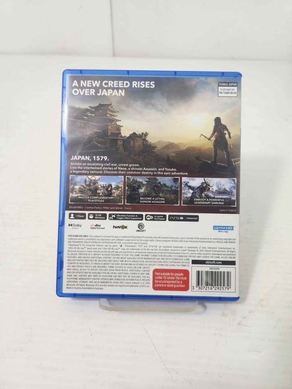 ASSASSINS CREED SHADOW PLAYSTATION 5 GAME #GN376806 - Image 5
