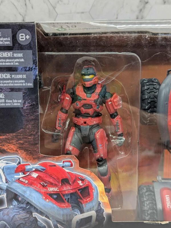 Halo Reach Mongoose w/ Red Team Scout Collectable Set - BP377460 - Image 2