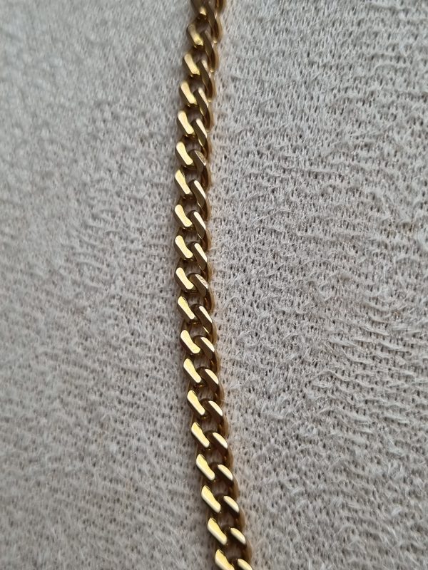 9ct Yellow Gold Curb Link Chain TW343701 - Image 2