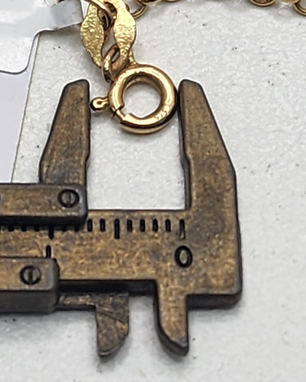 Ladies Belcher Style 9CT Yellow Gold Chain - IP335596 - Image 7