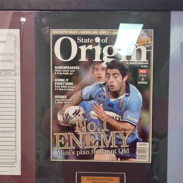 STATE OF ORIGIN MEMORABILLIA #GN348489 - Image 20