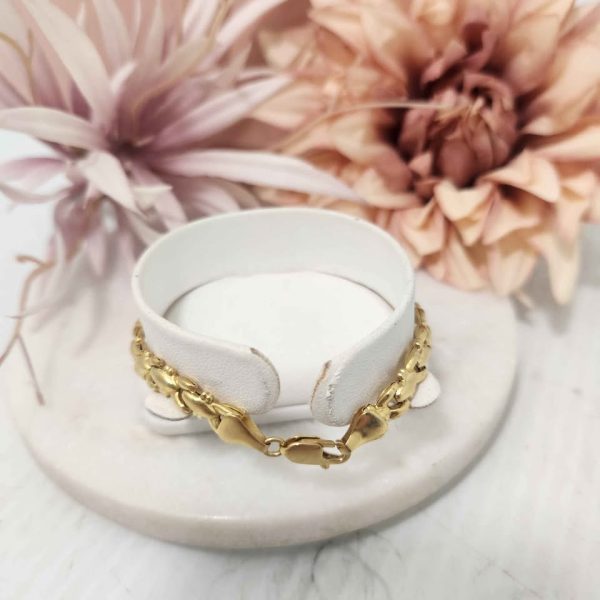 LADIES 18CT YELLOW GOLD BRACELET #GN349270 - Image 12