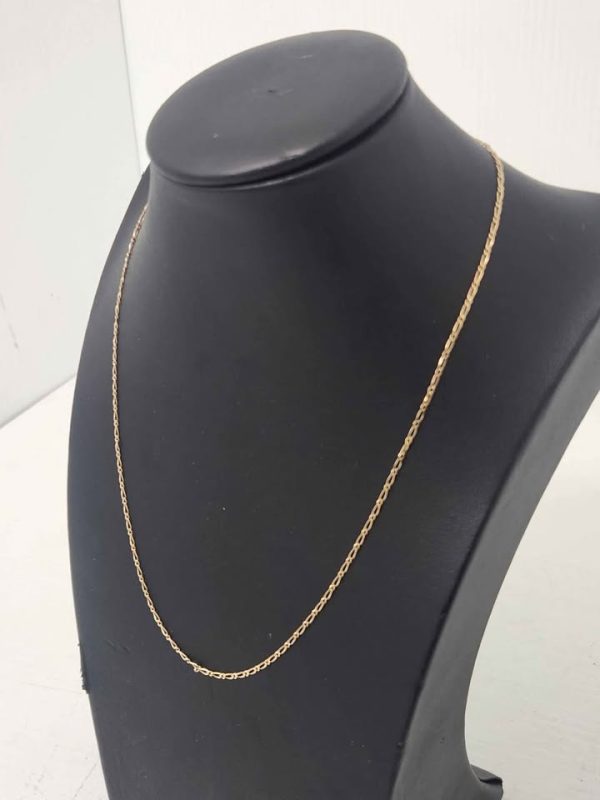 9CT YELLOW GOLD CHAIN (44CM) #GN359864 - Image 5