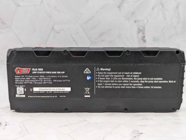 Full Boar 1000A Peak Jump Starter Power Bank - BP374970 - Image 5