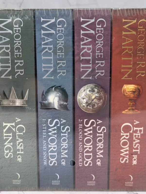 Sealed A Song of Ice And Fire 7 Pce Book Set - BP376896 - Image 3