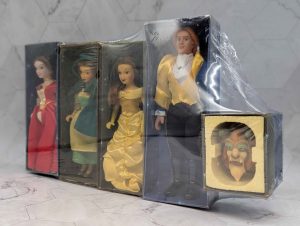 DeAgostini 5 Pce Disney Beauty & The Beast Porcelain Doll Figures - BP380327-1