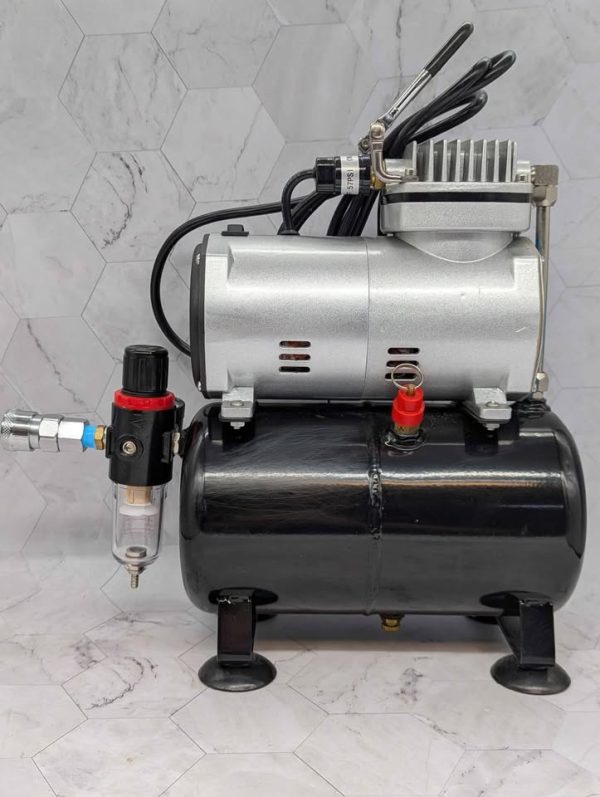 Vevor 1/5HP 3L Air Brush Compressor - BP379046 - Image 2