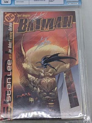 Signed Stan Lee Batman Comic - BL329355