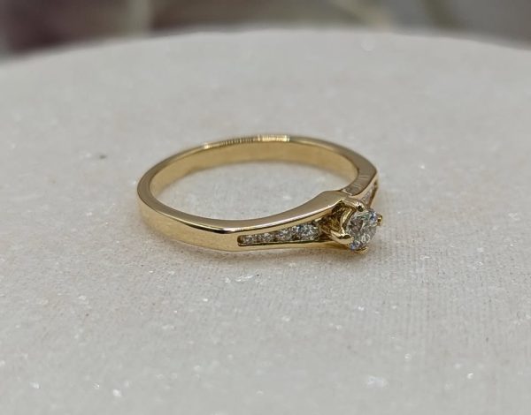 Ladies 18CT Yellow Gold Diamond Solitaire Ring (3.5gms)*REDUCED PRICE* - BP317163 - Image 6