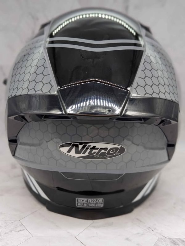 Nitro Motorcycle Helmet (N501 - Size M) - BP378803 - Image 4