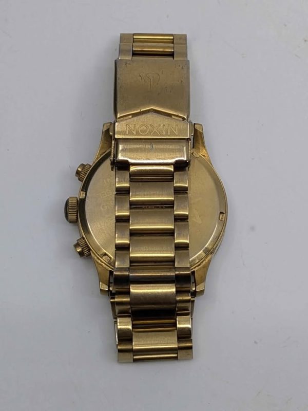 Men's Nixon Gold Coloured Watch - BL377273 - Image 8