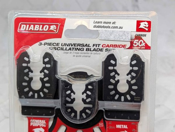 Sealed Diablo 3 Pce Universal Oscillating Blade Set - BP380027 - Image 2