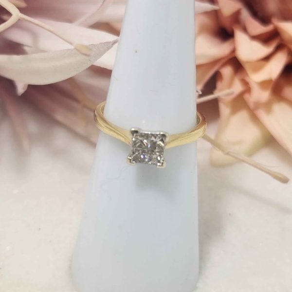 LADIES 18CT YELLOW GOLD RING - GN347504 - Image 5