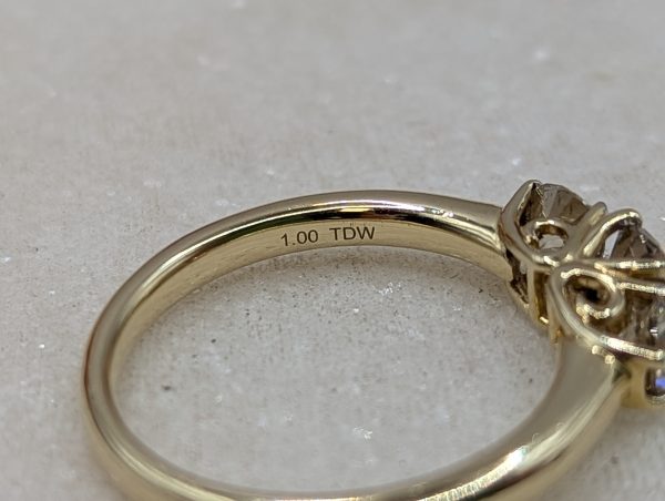 Ladies 14CT Yellow Gold Diamond Engagement Ring (3.5gms) - BP329743 - Image 7